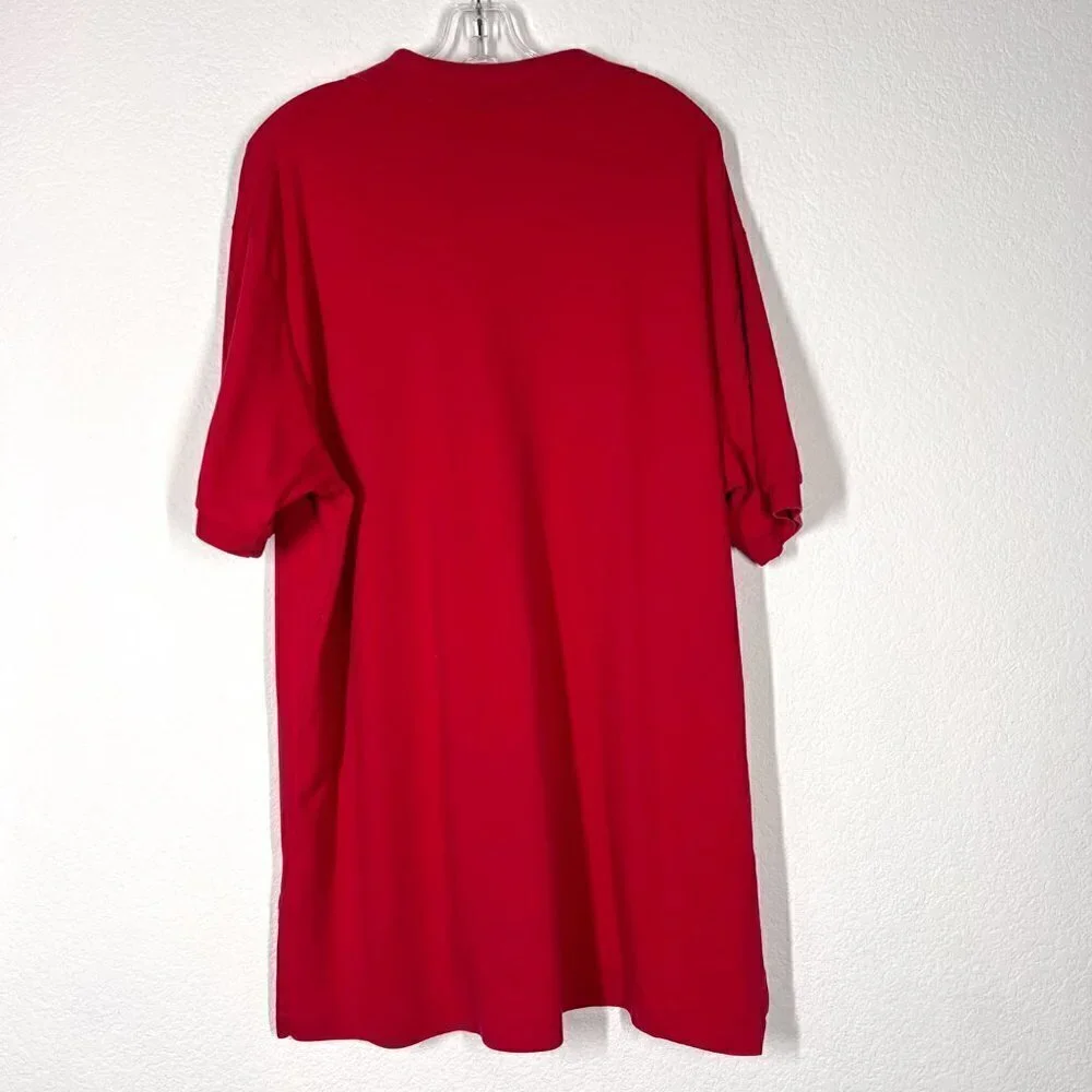 Polo Ralph Lauren Red Golf Shirt Short Sleeve Preppy XL